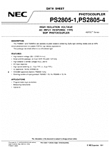 DataSheet PS2805 pdf