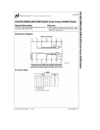 DataSheet 54LS20 pdf