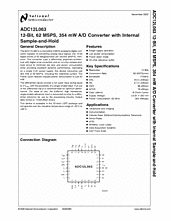 DataSheet ADC12L063 pdf