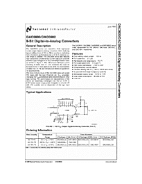 DataSheet DAC0802 pdf