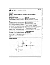 DataSheet LM2586 pdf