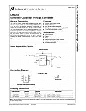 DataSheet LM2765 pdf