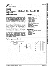 DataSheet LM2832 pdf