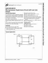 DataSheet LM3701 pdf