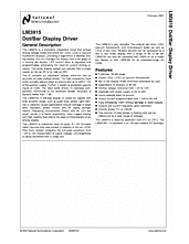 DataSheet LM3915 pdf
