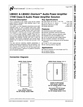 DataSheet LM4651 pdf