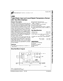 DataSheet LM83 pdf