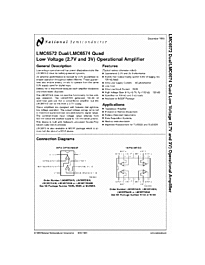 DataSheet LMC6572 pdf