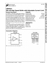 DataSheet LMH6321 pdf