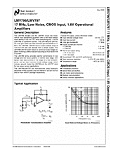 DataSheet LMV796 pdf