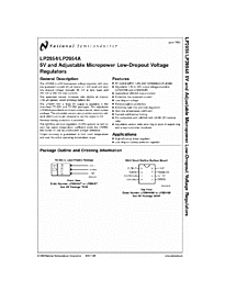 DataSheet LP2954 pdf