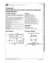 DataSheet LP2980-ADJ pdf