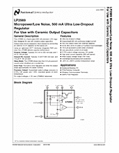 DataSheet LP2989 pdf