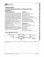 DataSheet LP3852 pdf