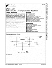 DataSheet LP3874-ADJ pdf