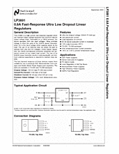 DataSheet LP3891 pdf