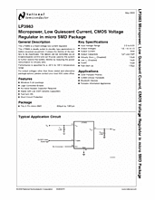 DataSheet LP3983 pdf