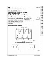 DataSheet MM74C906 pdf