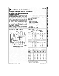 DataSheet MM74HC155 pdf