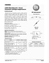 DataSheet 1N5908 pdf