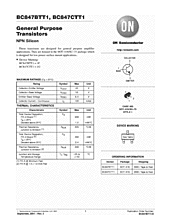 DataSheet BC847CTT1 pdf