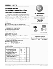 DataSheet MBRA210LT3 pdf