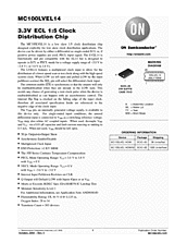 DataSheet MC100LVEL14 pdf