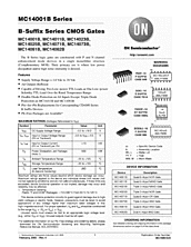 DataSheet MC14071B pdf