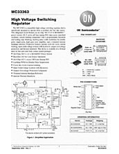 DataSheet MC33363 pdf