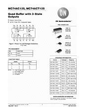 DataSheet MC74AC125 pdf