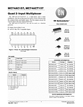 DataSheet MC74AC157 pdf