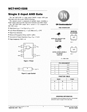 DataSheet MC74HC1G08DFT1 pdf