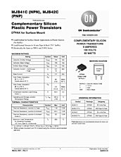 DataSheet MJB41C pdf