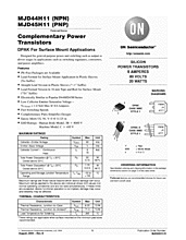 DataSheet MJD45H11 pdf