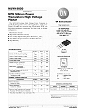 DataSheet MJW18020 pdf