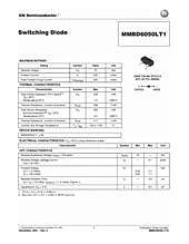 DataSheet MMBD6050LT1 pdf