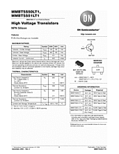 DataSheet MMBT5550LT1 pdf