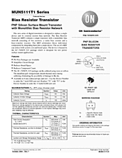 DataSheet MUN5111T1 pdf