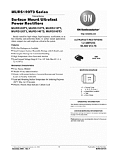 DataSheet MURS110T3 pdf