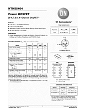 DataSheet NTHS5404 pdf