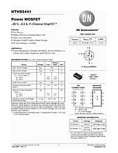 DataSheet NTHS5441 pdf