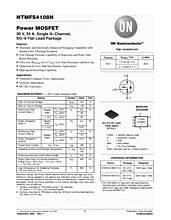 DataSheet NTMFS4108N pdf