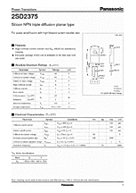 DataSheet 2SD2375 pdf