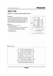 DataSheet AN7174K pdf