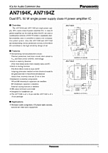 DataSheet AN7194K pdf