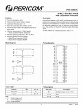 DataSheet PI5C16862C pdf