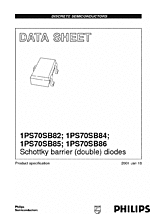 DataSheet 1PS70SB84 pdf