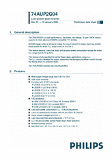 DataSheet 74AUP2G04 pdf