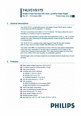 DataSheet 74LVC1G175 pdf