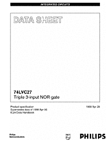 DataSheet 74LVC27 pdf